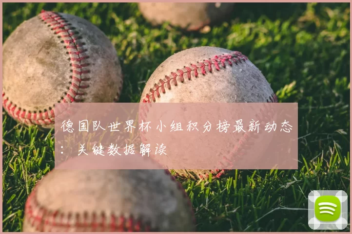 德国队世界杯小组积分榜最新动态:关键数据解读