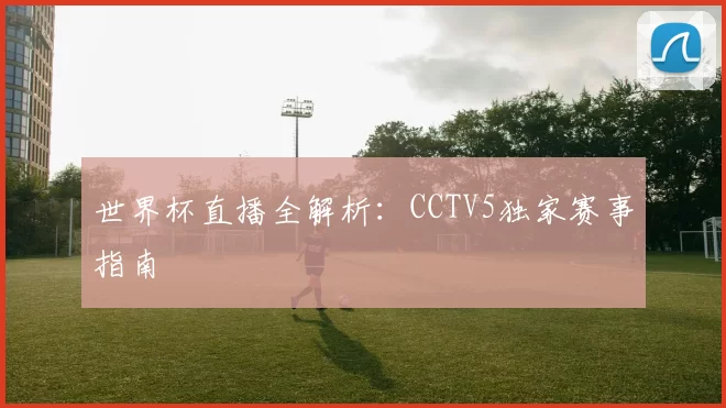 世界杯直播全解析:CCTV5独家赛事指南