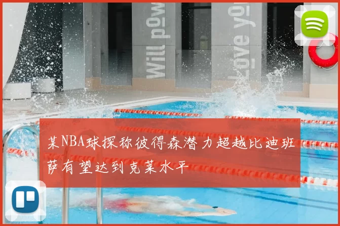 某NBA球探称彼得森潜力超越比迪班萨有望达到克莱水平