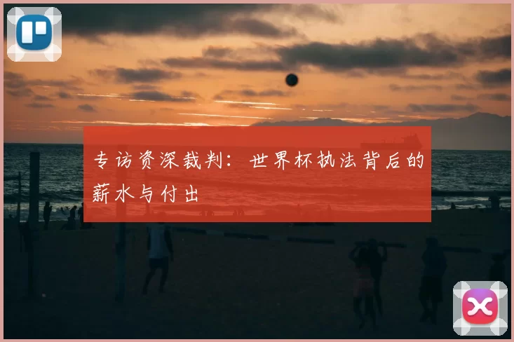专访资深裁判:世界杯执法背后的薪水与付出