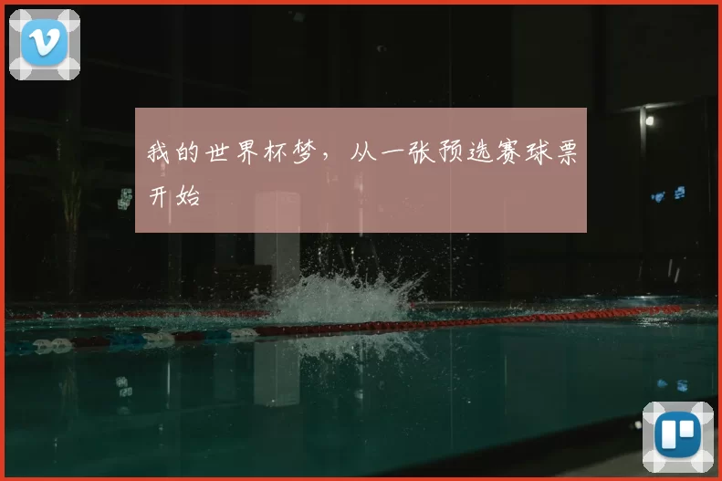 我的世界杯梦，从一张预选赛球票开始