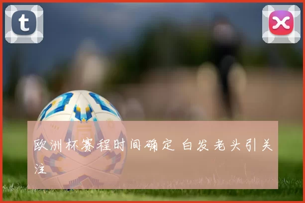 欧洲杯赛程时间确定 白发老头引关注